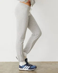 MONROW Softfleece Vintage Sweat HEATHERGREY New